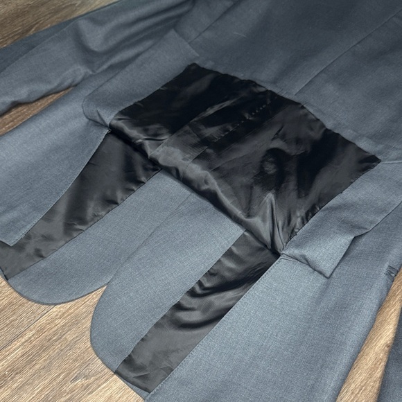 Kenneth Cole Reaction Charcoal Blazer Men’s Size 40R - Picture 8 of 11